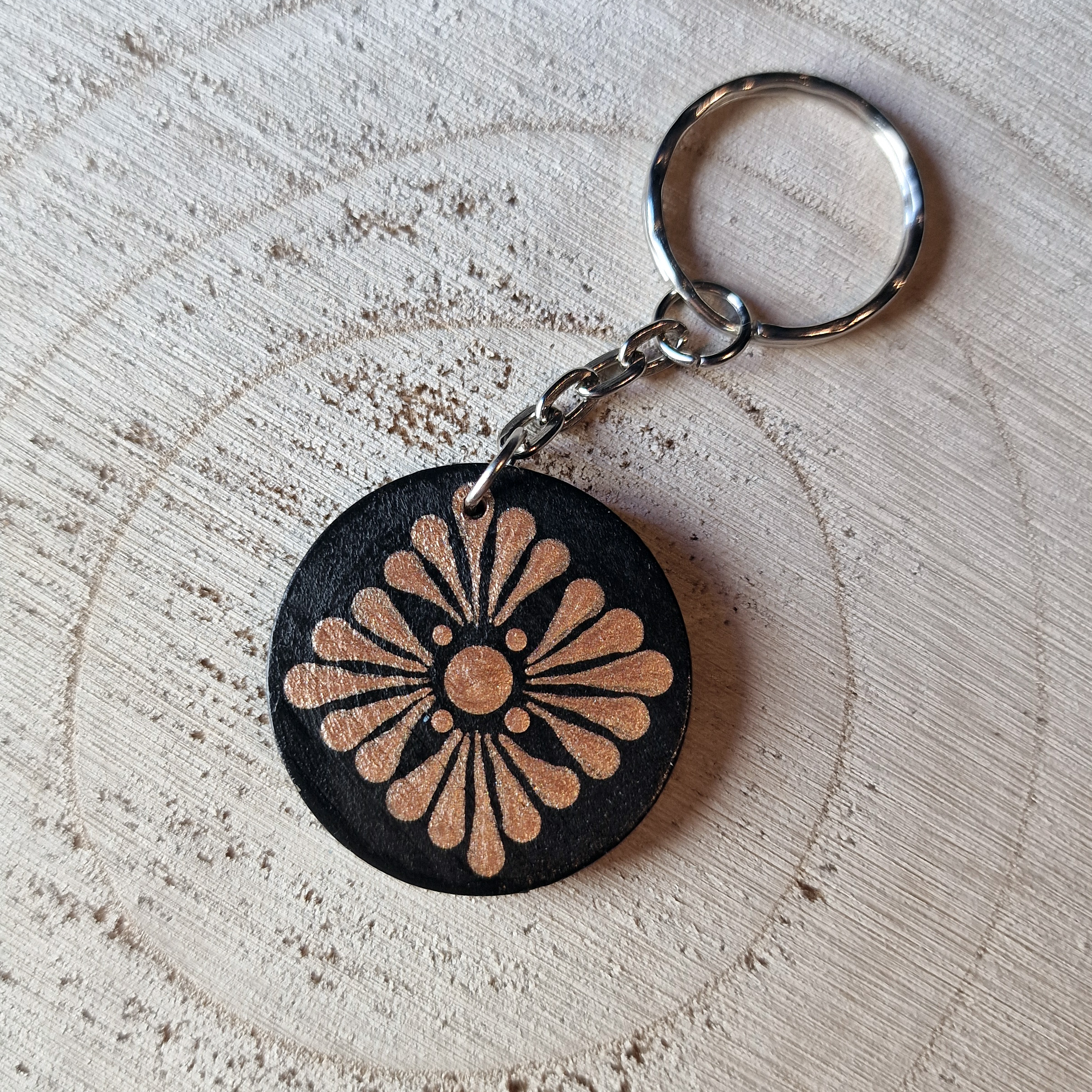 Mandala Keyring - Colour - Image 5