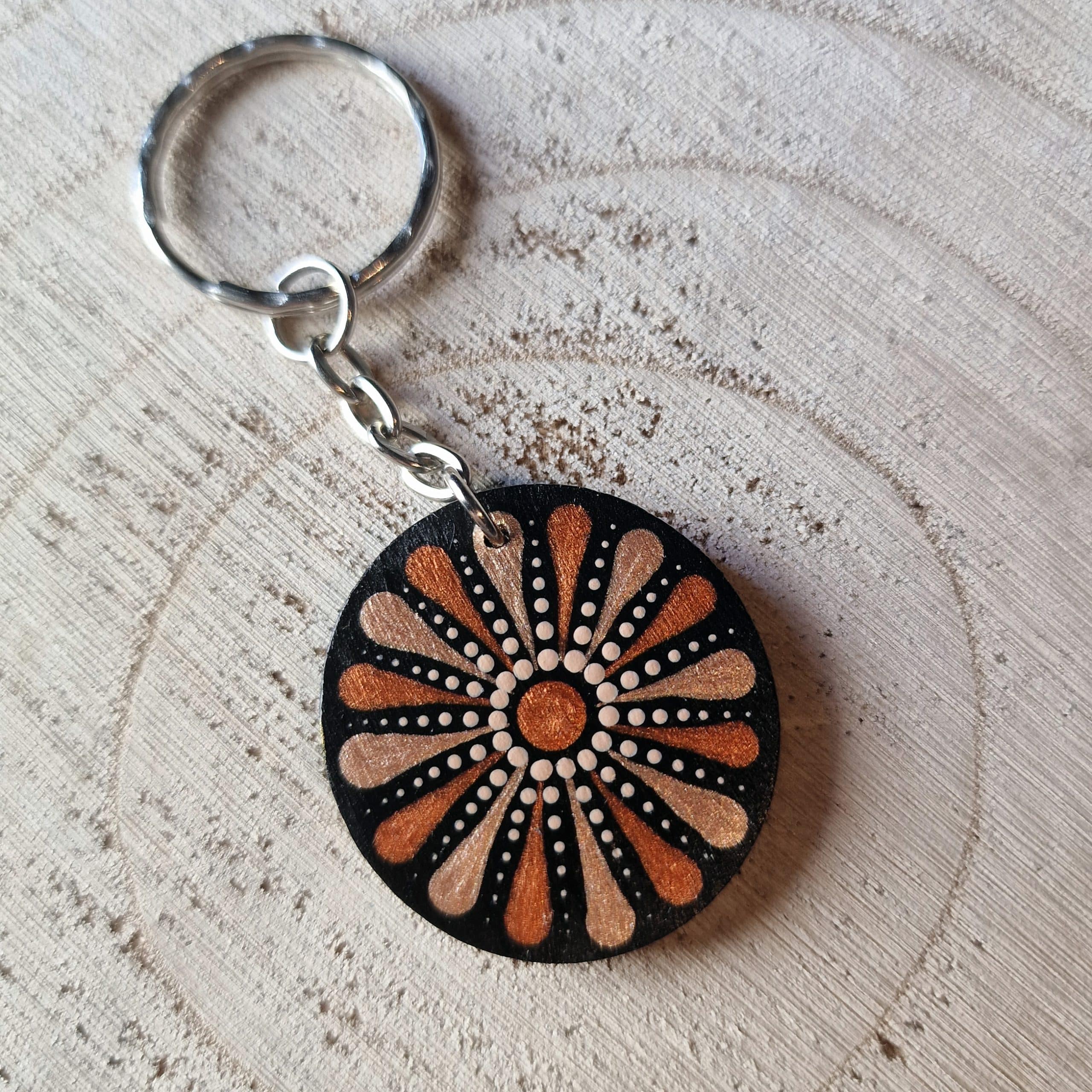 Mandala Keyring - Colour - Image 4