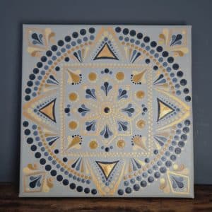 Mandala Painting - Compass Points North