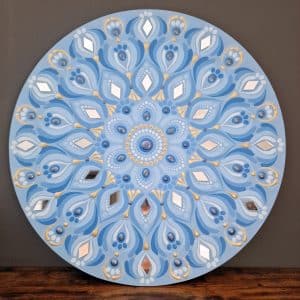 Mandala Painting - Summer Skies