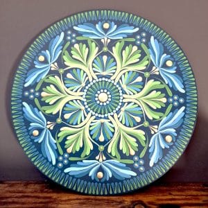 Mandala Painting - Blue Eyes